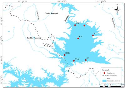 Effects of environmental factors on vertical distribution of the eukaryotic plankton community in early summer in Danjiangkou Reservoir, China